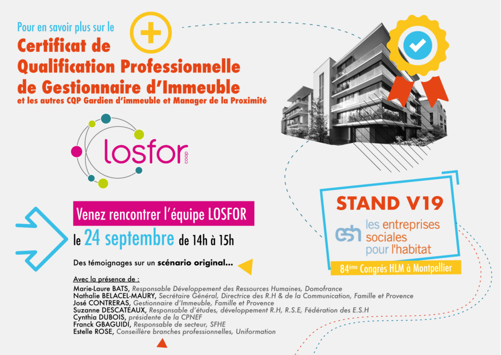 Invitation Congré HLM Montpellier 24 septembre 2024